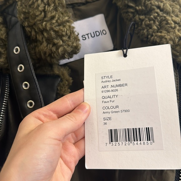 Stand Studio // Intermix Olive Jacket NWT - Picture 2 of 4